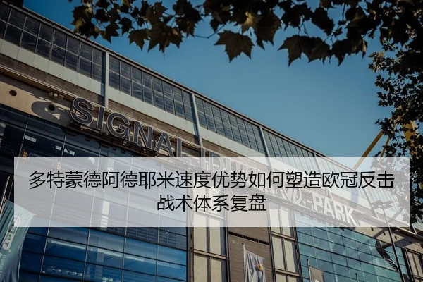 多特蒙德阿德耶米速度优势如何塑造欧冠反击战术体系复盘